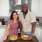 Jessica collaborated with Food Network Star, Kevin 'Steek' Cooper on a cooking class.